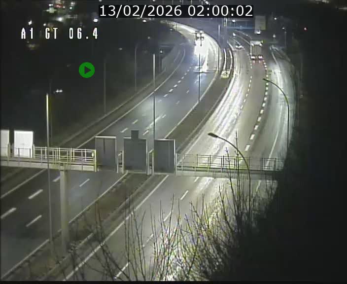 <h2>Traffic live webcam Luxembourg Hamm - A1 direction Sandweiler - BK 6.4</h2>