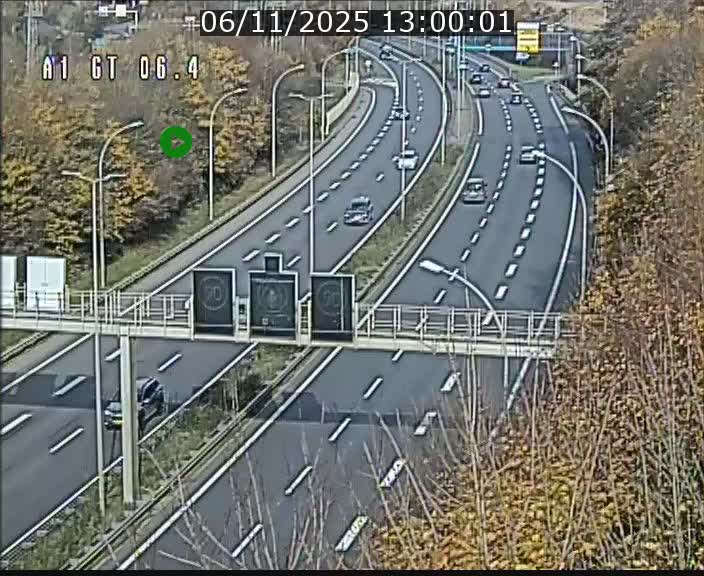 <h2>Traffic live webcam Luxembourg Hamm - A1 direction Sandweiler - BK 6.4</h2>
