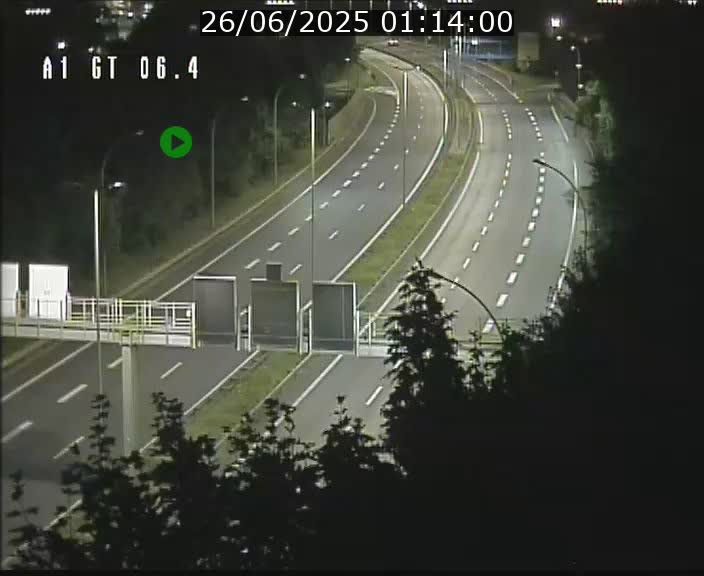 Traffic live webcam Luxembourg Hamm - A1 direction Sandweiler - BK 6.4