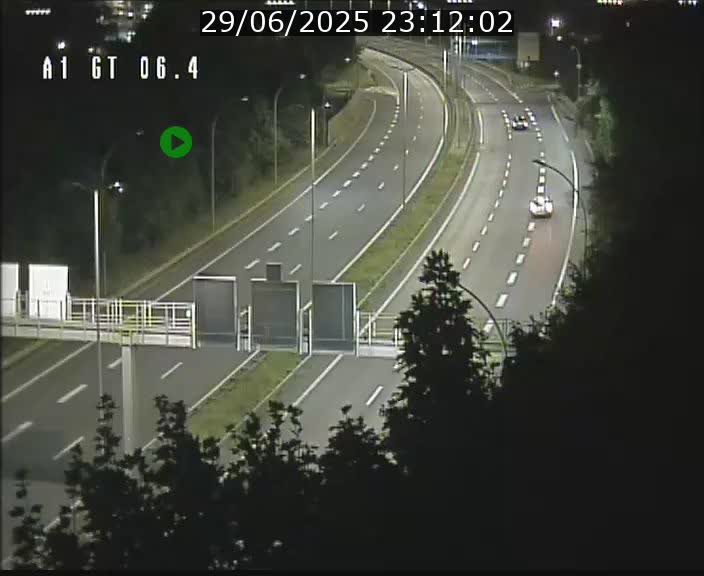 Traffic live webcam Luxembourg Hamm - A1 direction Sandweiler - BK 6.4
