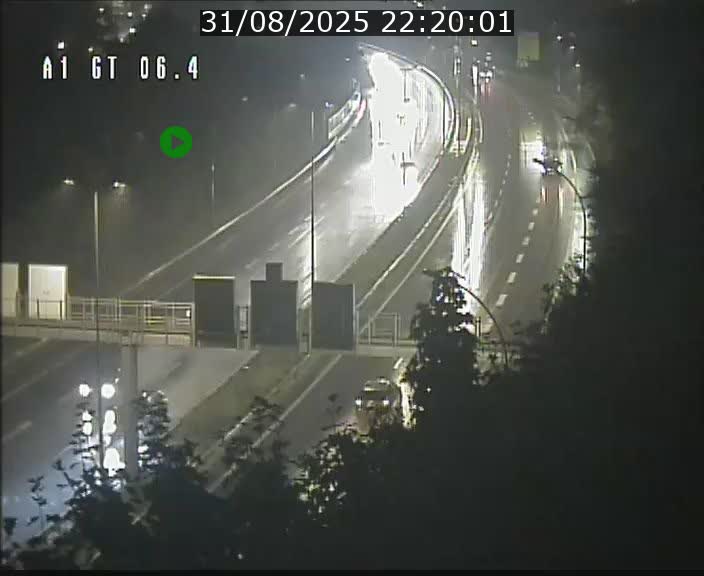 Traffic live webcam Luxembourg Hamm - A1 direction Sandweiler - BK 6.4
