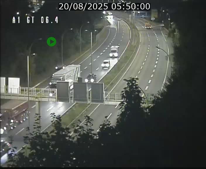 <h2>Traffic live webcam Luxembourg Hamm - A1 direction Sandweiler - BK 6.4</h2>
