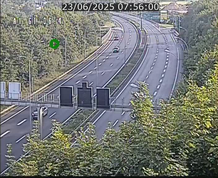 <h2>Traffic live webcam Luxembourg Hamm - A1 direction Sandweiler - BK 6.4</h2>