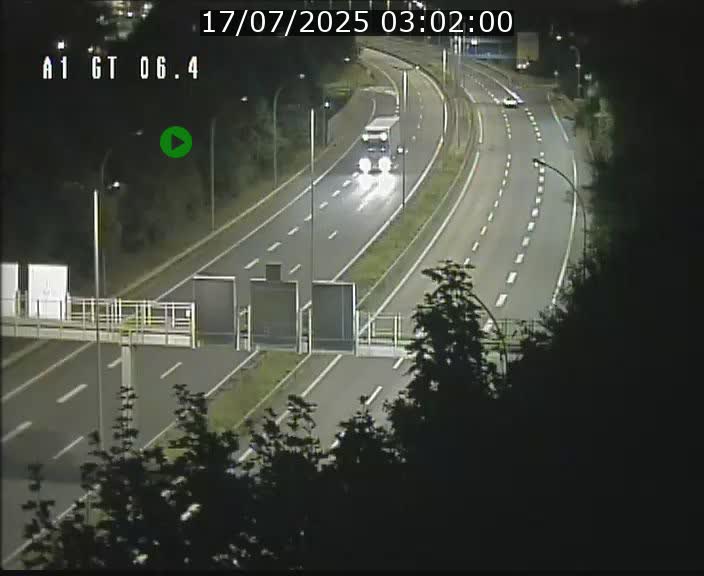 <h2>Traffic live webcam Luxembourg Hamm - A1 direction Sandweiler - BK 6.4</h2>