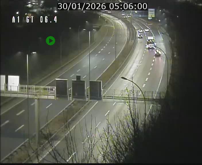 <h2>Traffic live webcam Luxembourg Hamm - A1 direction Sandweiler - BK 6.4</h2>