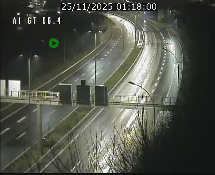 <h2>Traffic live webcam Luxembourg Hamm - A1 direction Sandweiler - BK 6.4</h2>