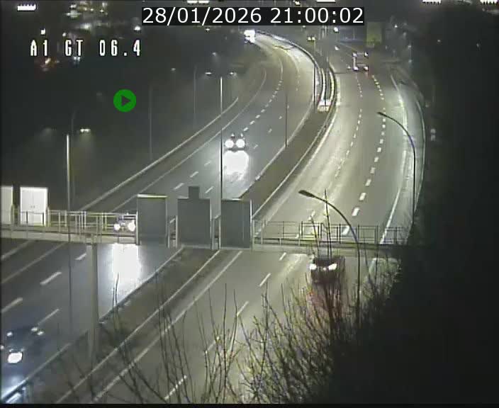 <h2>Traffic live webcam Luxembourg Hamm - A1 direction Sandweiler - BK 6.4</h2>