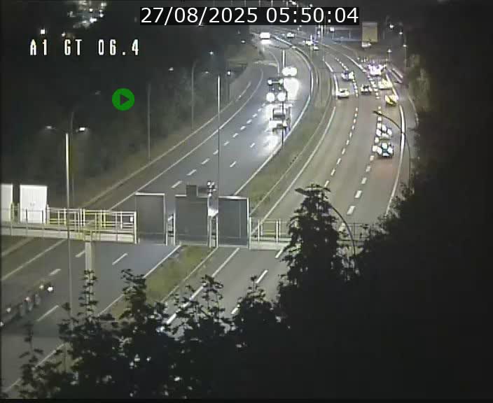 <h2>Traffic live webcam Luxembourg Hamm - A1 direction Sandweiler - BK 6.4</h2>