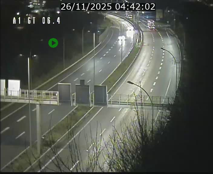 <h2>Traffic live webcam Luxembourg Hamm - A1 direction Sandweiler - BK 6.4</h2>