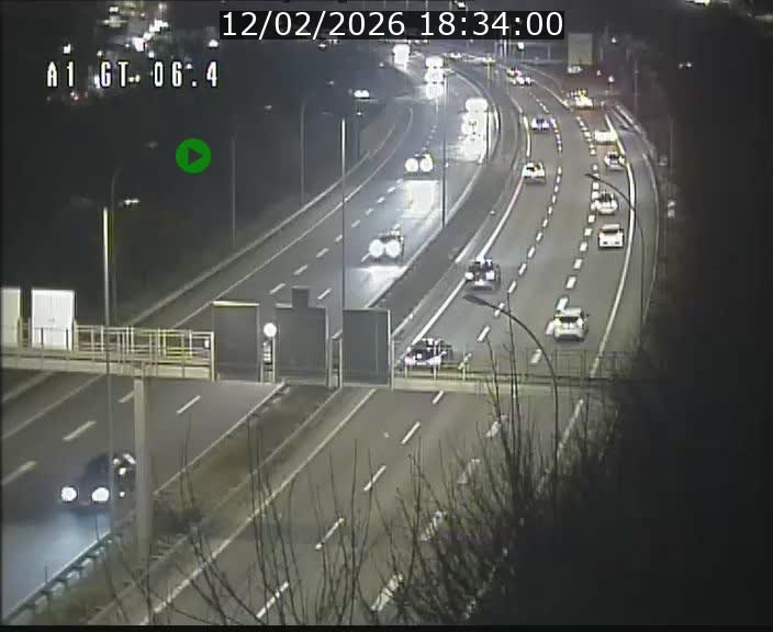 <h2>Traffic live webcam Luxembourg Hamm - A1 direction Sandweiler - BK 6.4</h2>