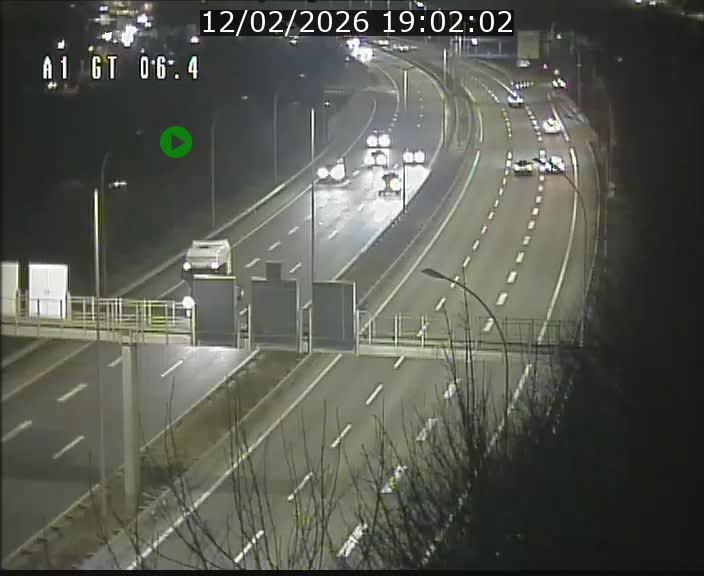 <h2>Traffic live webcam Luxembourg Hamm - A1 direction Sandweiler - BK 6.4</h2>