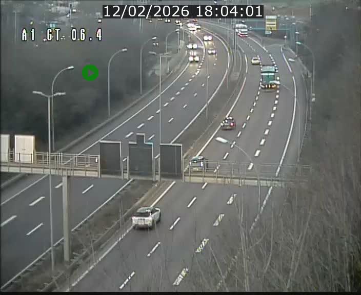 <h2>Traffic live webcam Luxembourg Hamm - A1 direction Sandweiler - BK 6.4</h2>
