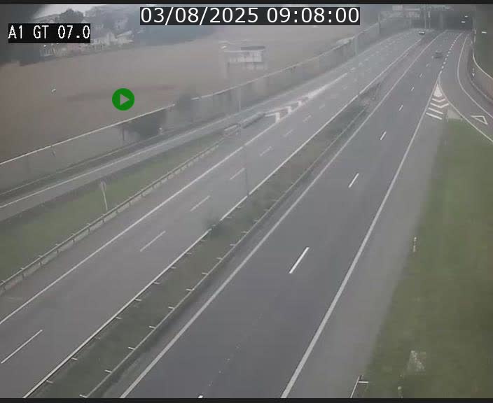 <h2>Traffic live webcam Luxembourg Cents - A1 direction Kirchberg - BK 7</h2>