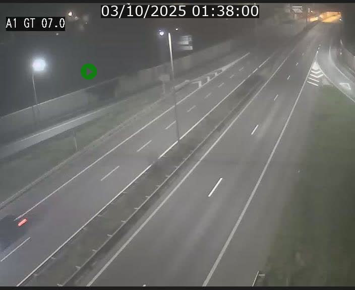 <h2>Traffic live webcam Luxembourg Cents - A1 direction Kirchberg - BK 7</h2>