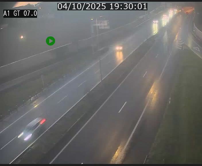 <h2>Traffic live webcam Luxembourg Cents - A1 direction Kirchberg - BK 7</h2>