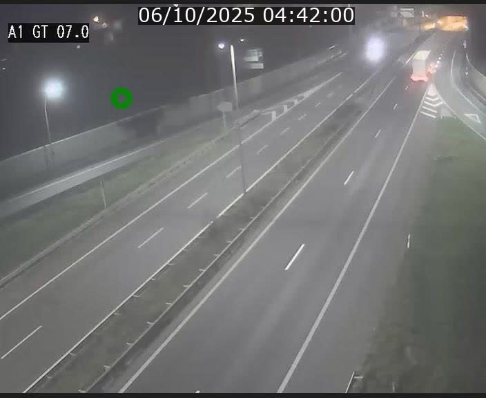 <h2>Traffic live webcam Luxembourg Cents - A1 direction Kirchberg - BK 7</h2>