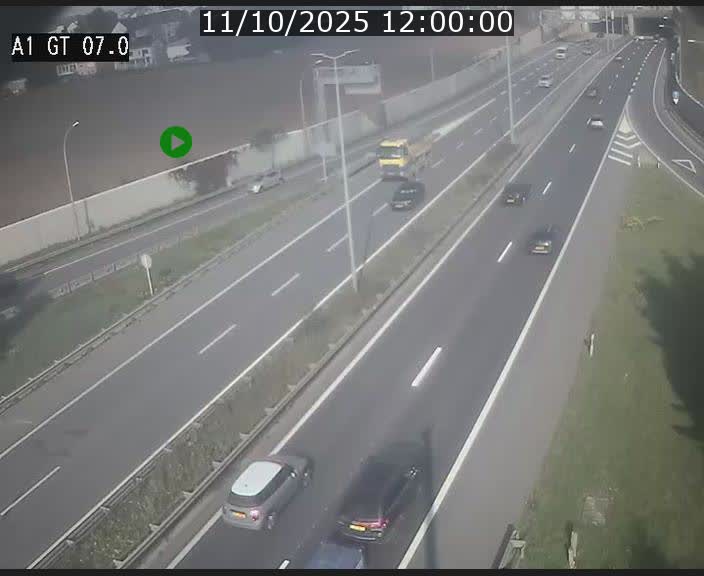 <h2>Traffic live webcam Luxembourg Cents - A1 direction Kirchberg - BK 7</h2>