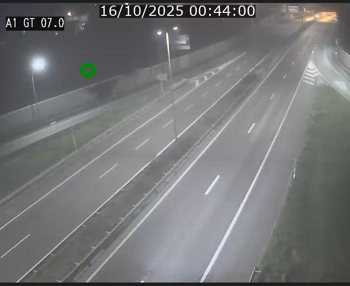 <h2>Traffic live webcam Luxembourg Cents - A1 direction Kirchberg - BK 7</h2>