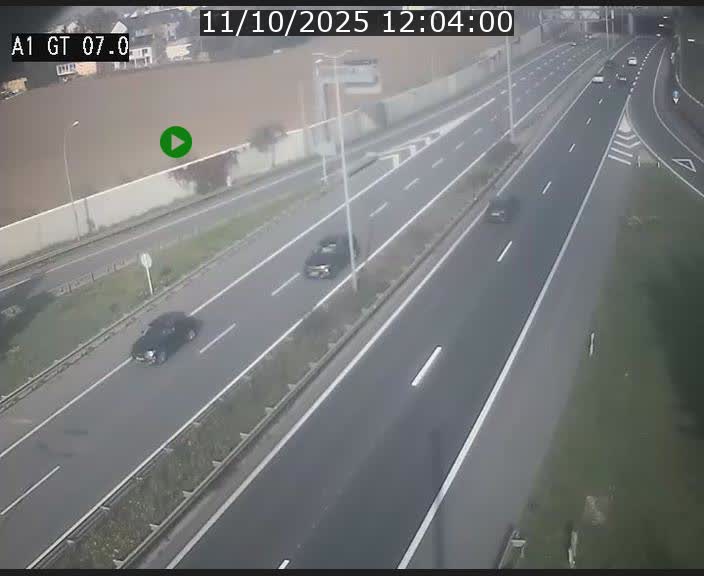 <h2>Traffic live webcam Luxembourg Cents - A1 direction Kirchberg - BK 7</h2>