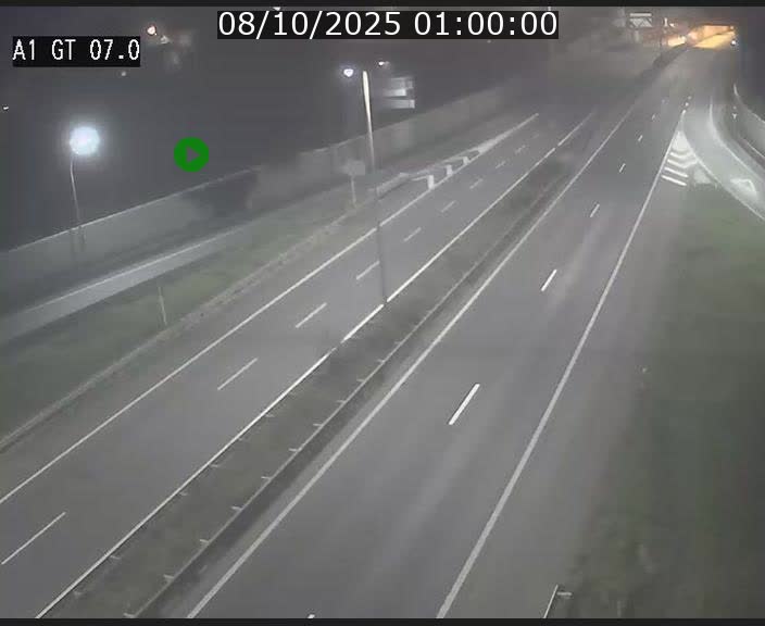 <h2>Traffic live webcam Luxembourg Cents - A1 direction Kirchberg - BK 7</h2>