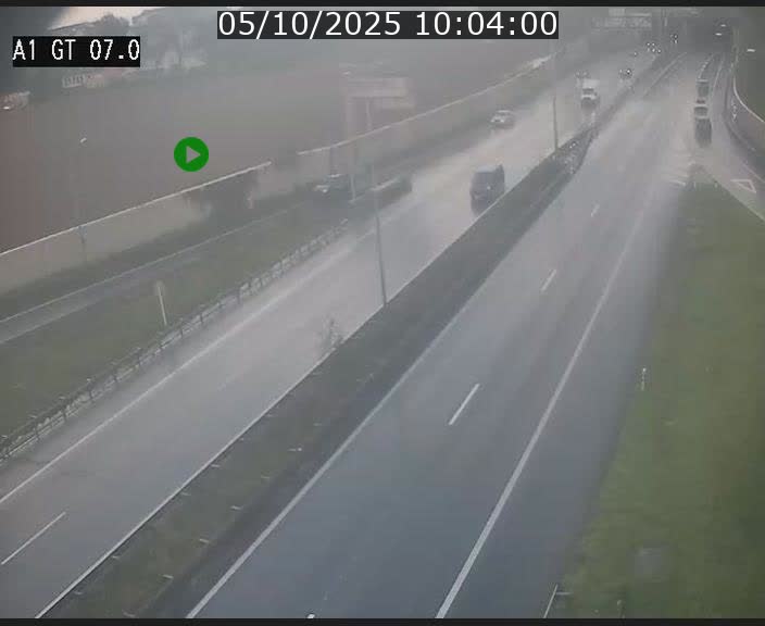 <h2>Traffic live webcam Luxembourg Cents - A1 direction Kirchberg - BK 7</h2>