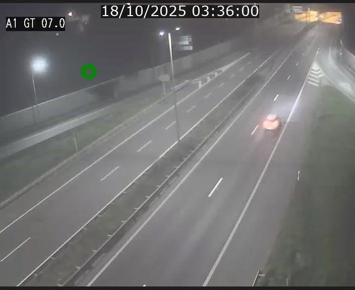 <h2>Traffic live webcam Luxembourg Cents - A1 direction Kirchberg - BK 7</h2>