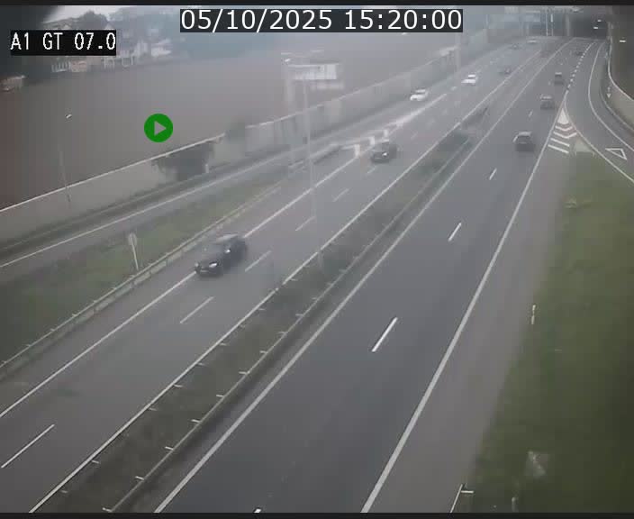 <h2>Traffic live webcam Luxembourg Cents - A1 direction Kirchberg - BK 7</h2>