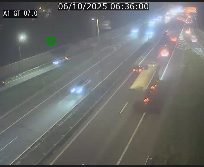 <h2>Traffic live webcam Luxembourg Cents - A1 direction Kirchberg - BK 7</h2>