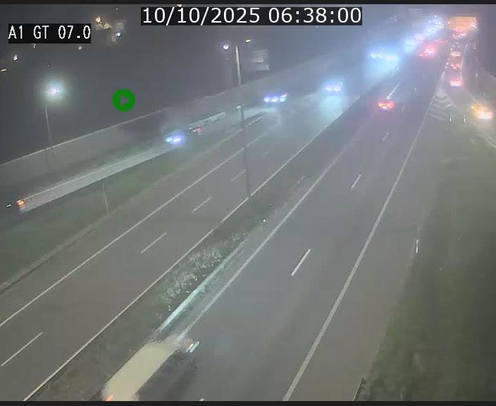<h2>Traffic live webcam Luxembourg Cents - A1 direction Kirchberg - BK 7</h2>