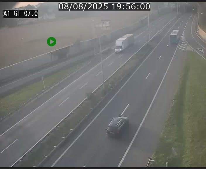 <h2>Traffic live webcam Luxembourg Cents - A1 direction Kirchberg - BK 7</h2>