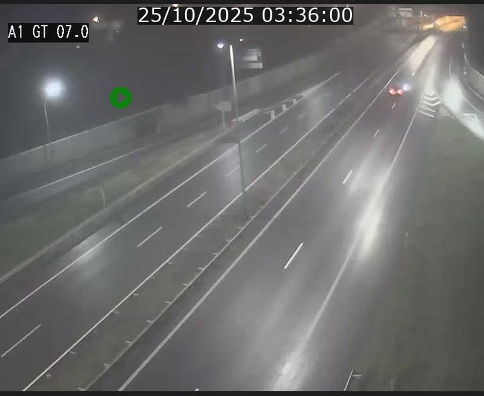 <h2>Traffic live webcam Luxembourg Cents - A1 direction Kirchberg - BK 7</h2>