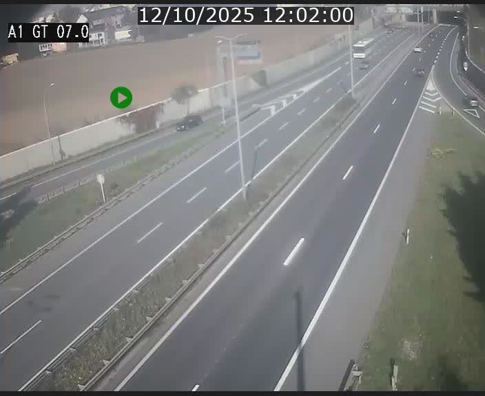 <h2>Traffic live webcam Luxembourg Cents - A1 direction Kirchberg - BK 7</h2>