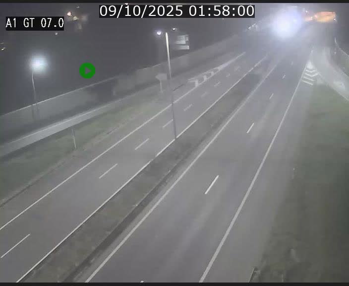 <h2>Traffic live webcam Luxembourg Cents - A1 direction Kirchberg - BK 7</h2>