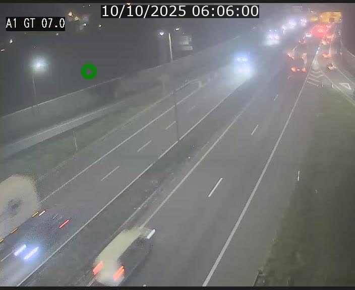 <h2>Traffic live webcam Luxembourg Cents - A1 direction Kirchberg - BK 7</h2>