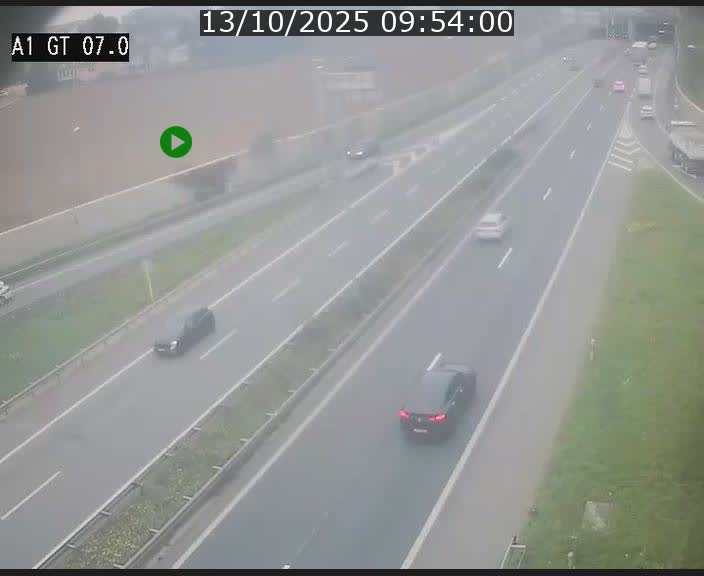 <h2>Traffic live webcam Luxembourg Cents - A1 direction Kirchberg - BK 7</h2>