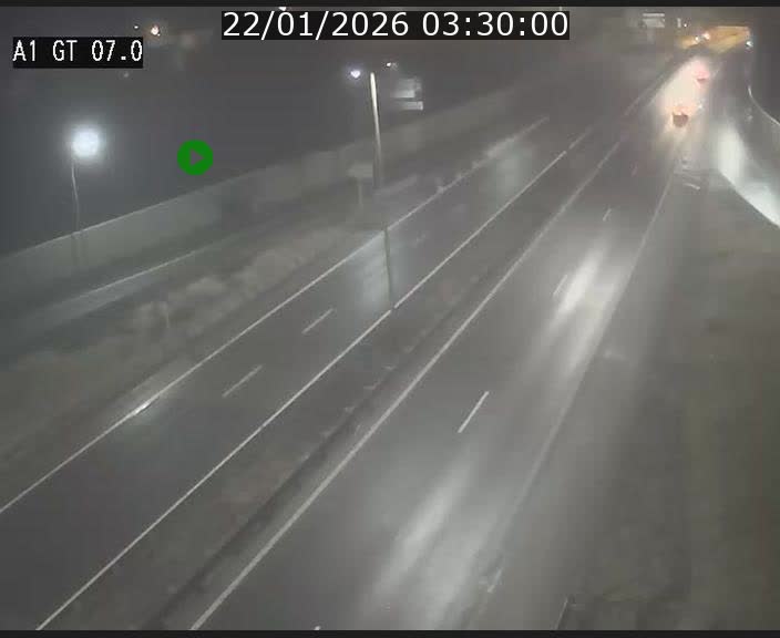 <h2>Traffic live webcam Luxembourg Cents - A1 direction Kirchberg - BK 7</h2>