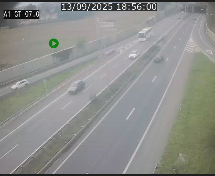 <h2>Traffic live webcam Luxembourg Cents - A1 direction Kirchberg - BK 7</h2>