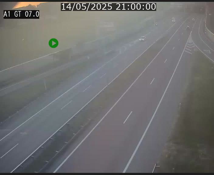 <h2>Traffic live webcam Luxembourg Cents - A1 direction Kirchberg - BK 7</h2>