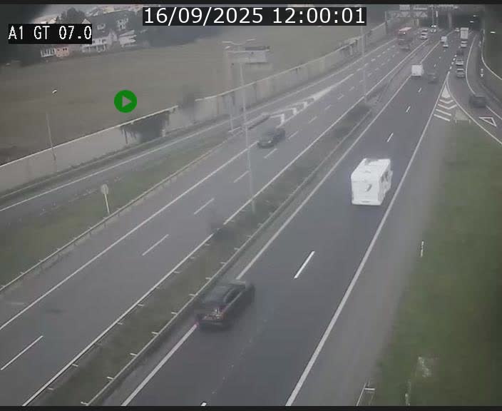 <h2>Traffic live webcam Luxembourg Cents - A1 direction Kirchberg - BK 7</h2>