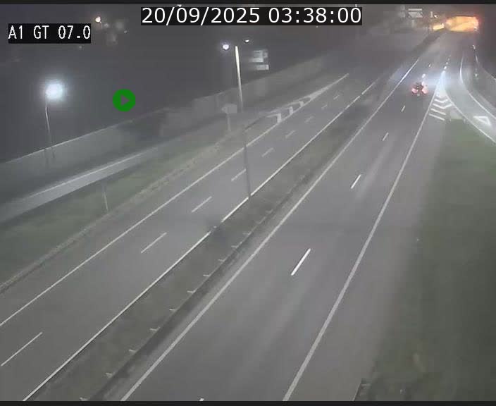 <h2>Traffic live webcam Luxembourg Cents - A1 direction Kirchberg - BK 7</h2>