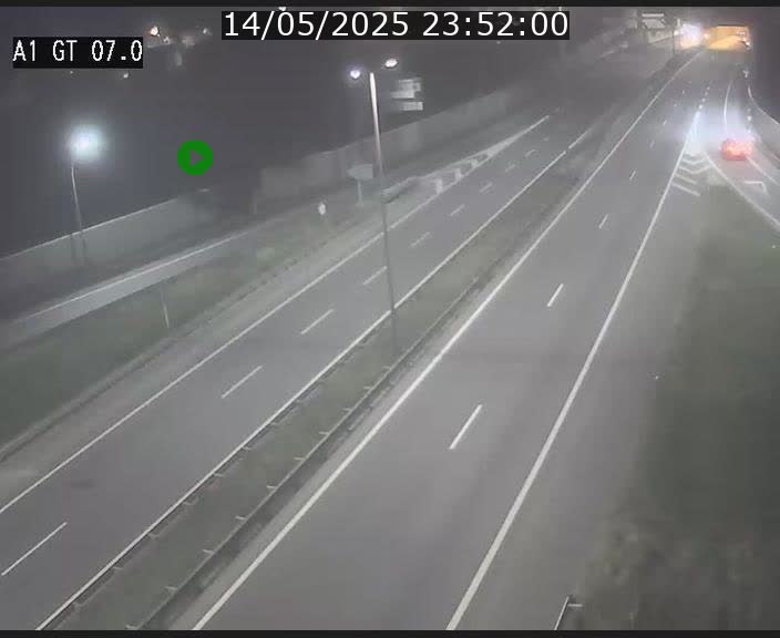 <h2>Traffic live webcam Luxembourg Cents - A1 direction Kirchberg - BK 7</h2>