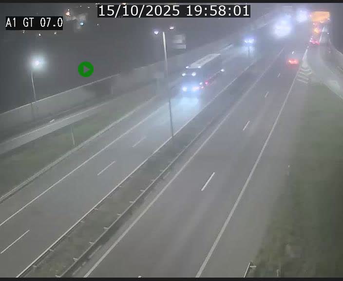 <h2>Traffic live webcam Luxembourg Cents - A1 direction Kirchberg - BK 7</h2>