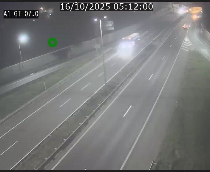 <h2>Traffic live webcam Luxembourg Cents - A1 direction Kirchberg - BK 7</h2>