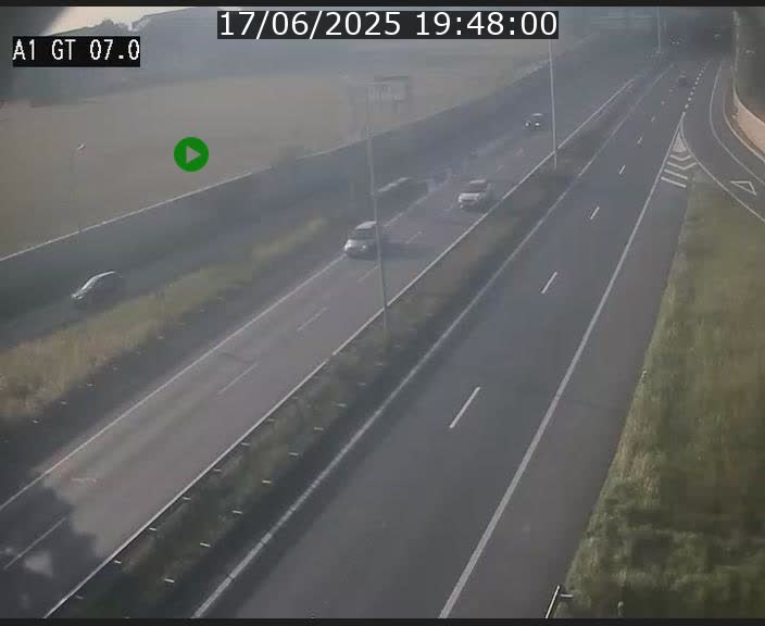 Traffic live webcam Luxembourg Cents - A1 direction Kirchberg - BK 7