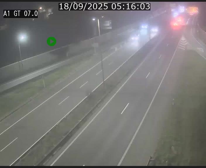 <h2>Traffic live webcam Luxembourg Cents - A1 direction Kirchberg - BK 7</h2>