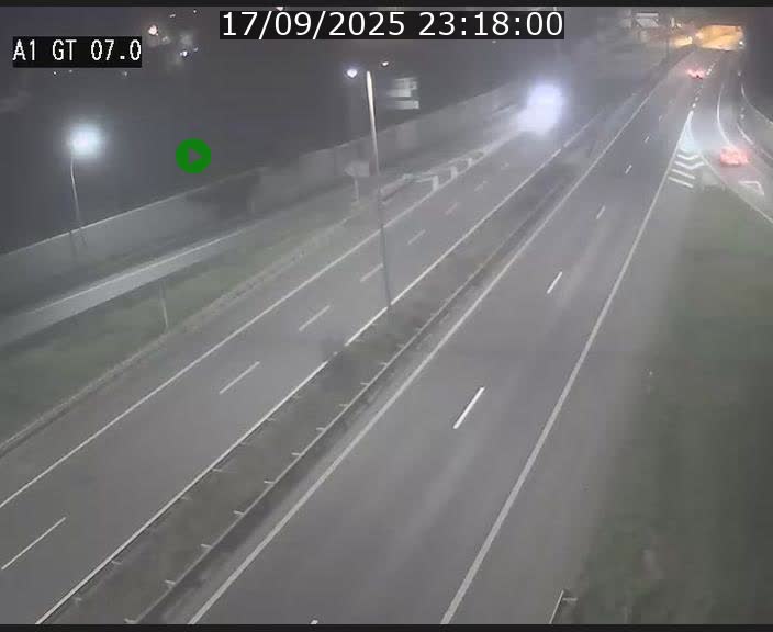 <h2>Traffic live webcam Luxembourg Cents - A1 direction Kirchberg - BK 7</h2>