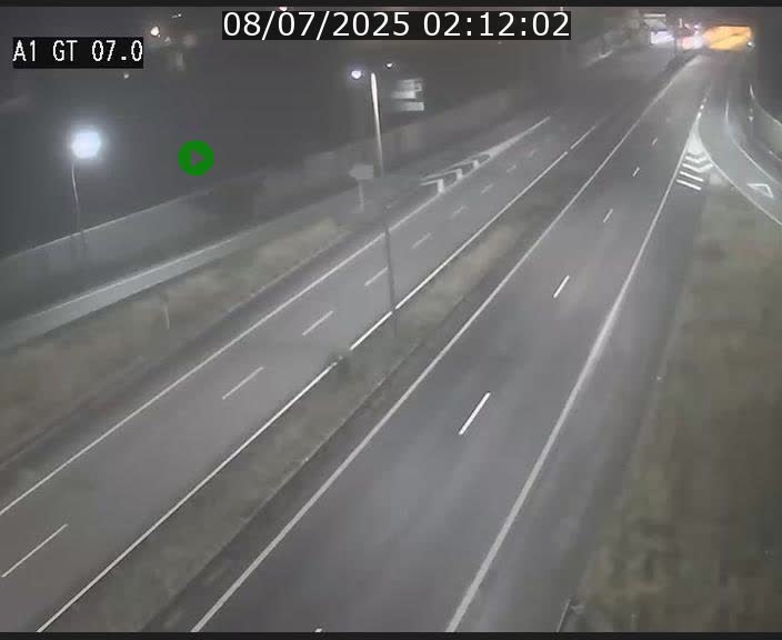 Traffic live webcam Luxembourg Cents - A1 direction Kirchberg - BK 7