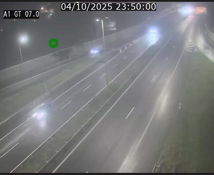 Traffic live webcam Luxembourg Cents - A1 direction Kirchberg - BK 7