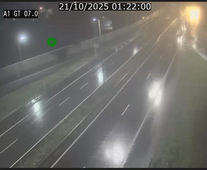 Traffic live webcam Luxembourg Cents - A1 direction Kirchberg - BK 7