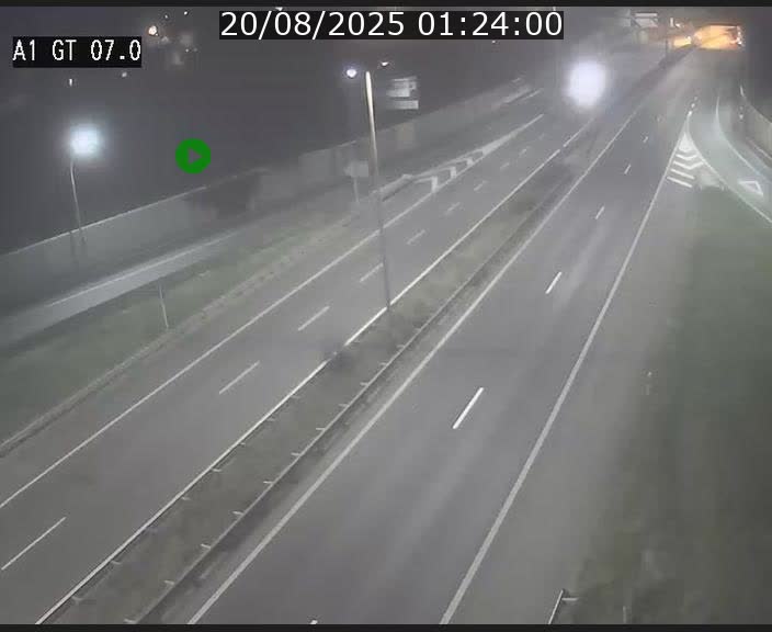 <h2>Traffic live webcam Luxembourg Cents - A1 direction Kirchberg - BK 7</h2>